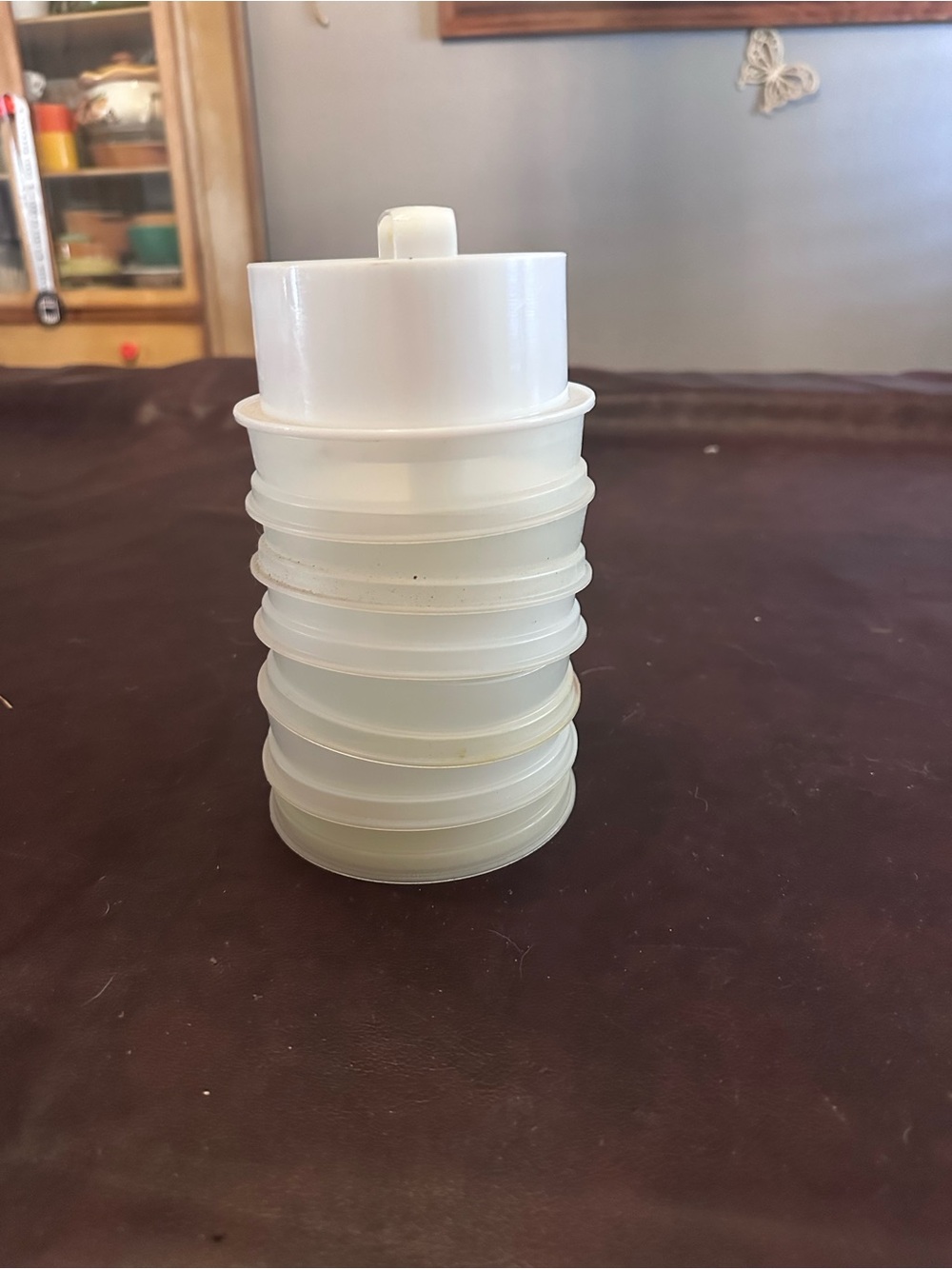 Vintage Tupperware Hamburger Set